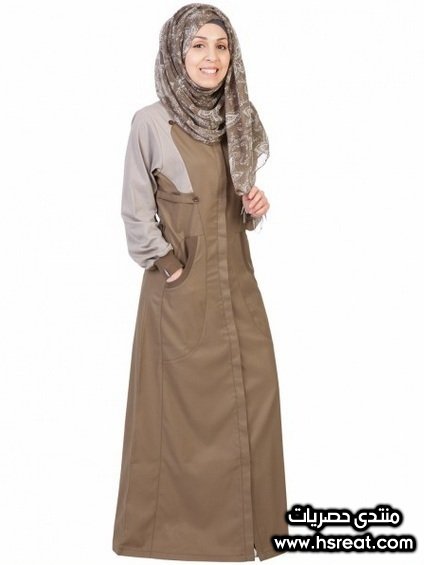 عباية جبردين باللون الكافيه .jpg