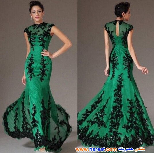 فساتين-خطوبة-باللون-الاخضر-5.jpg