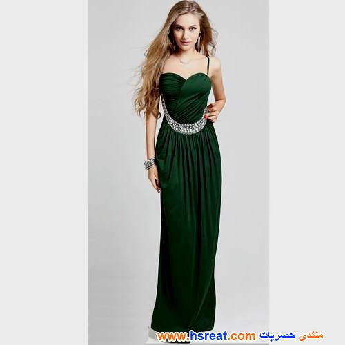 فساتين-خطوبة-باللون-الزيتي-8.jpg