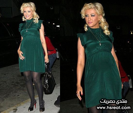 فستان باللون الفيروزى.jpg