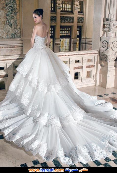 فستان زفاف بديل طويل طبقات.jpg