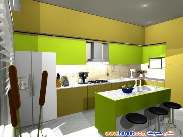 مطابخ-امريكي-خضراء-هاي-جلوس-5.jpg