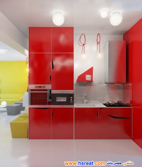 مطابخ-صغيرة-باللون-الأحمر-8.jpg