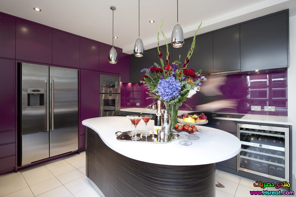 whitepurple-and-black-contemporary-Kitchen.jpg